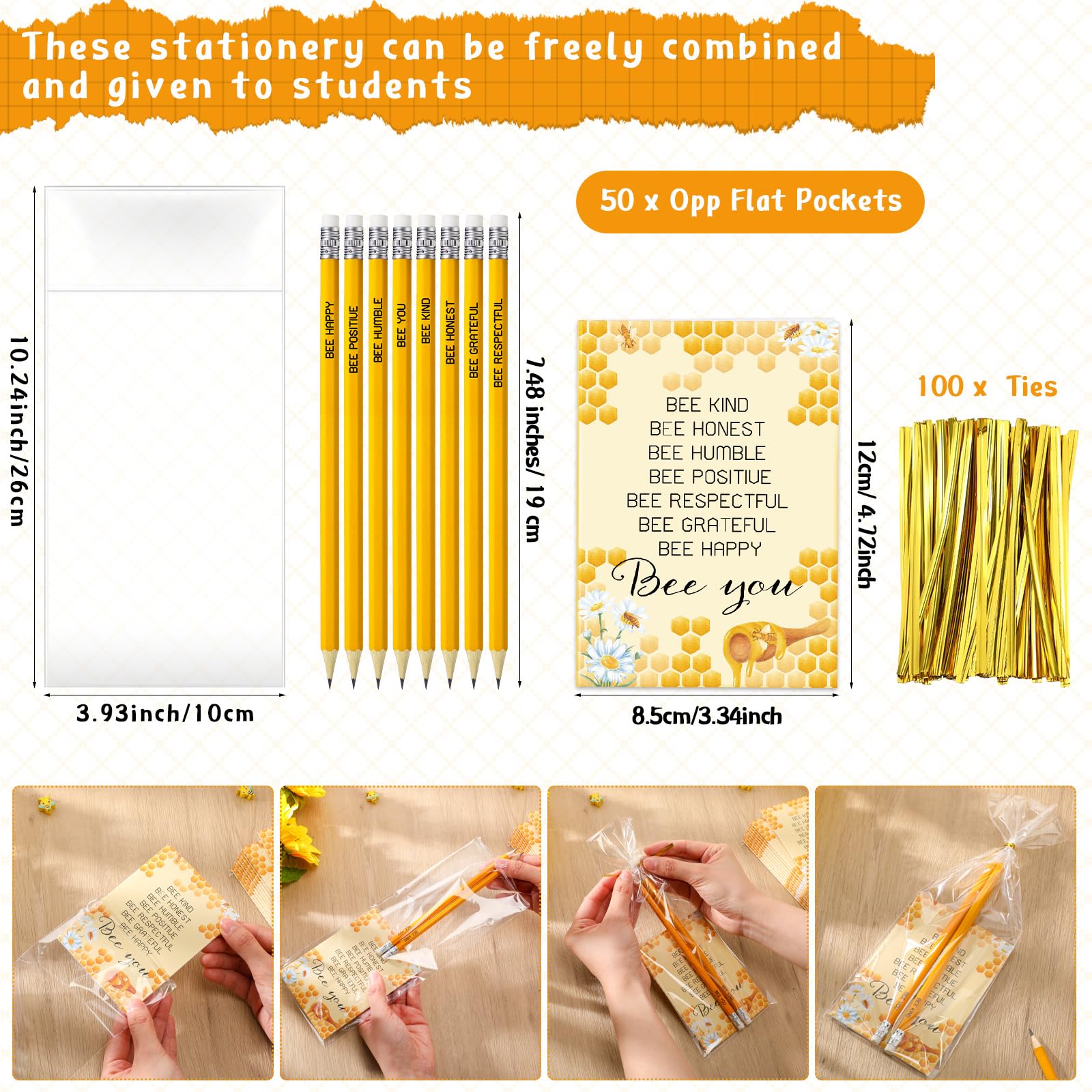 Amazon.co.jp: ハチをテーマにしたギフト24本セット ハチノートブック